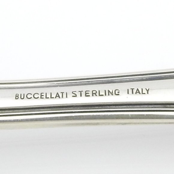 Buccellati Piedmont Sterling Silver Serving Fork #7224 - Picture 6 of 9